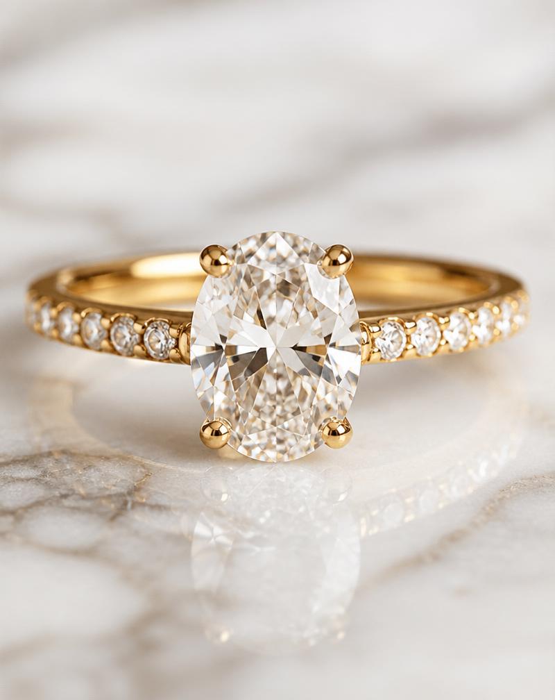 Anillo Diamantado Aura
