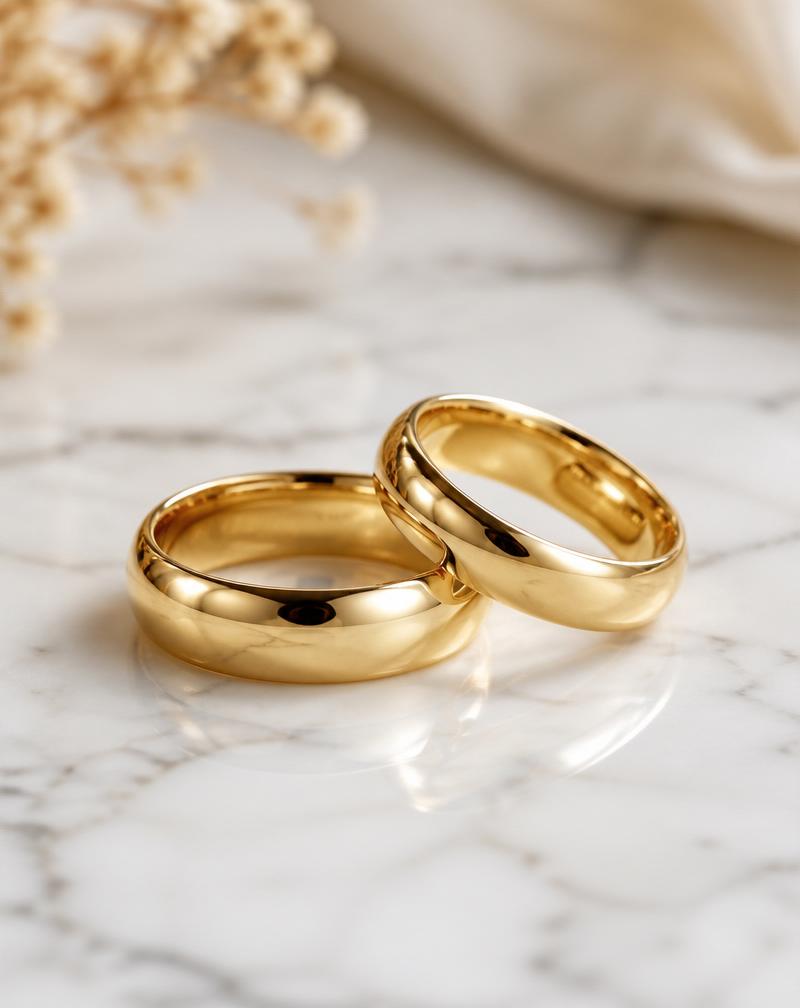 Argollas de Matrimonio Clásicas